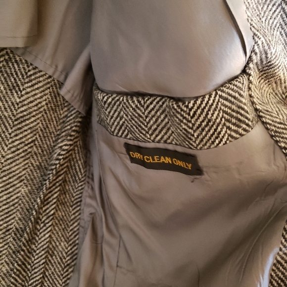 Men's wool herringbone blazer - Picture 7 of 10